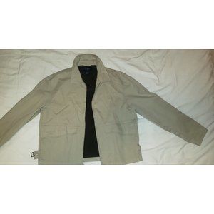 Daniel Cremieux Men's Jacket off white cream windbreaker casual wear